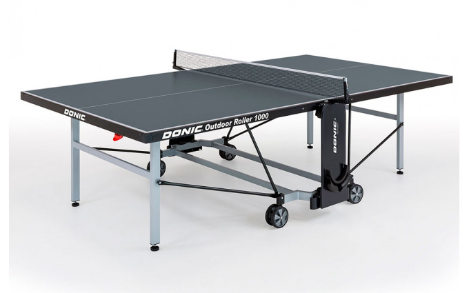  Теннисный стол Donic Outdoor Roller 1000 серый
