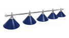 Светильник Prestige Silver Blue 5 плафонов