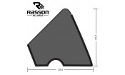 Резина для бортов Rasson U-118 182см 12фт 6шт.