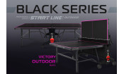 Стол теннисный VICTORY 6 Всепогодный Black