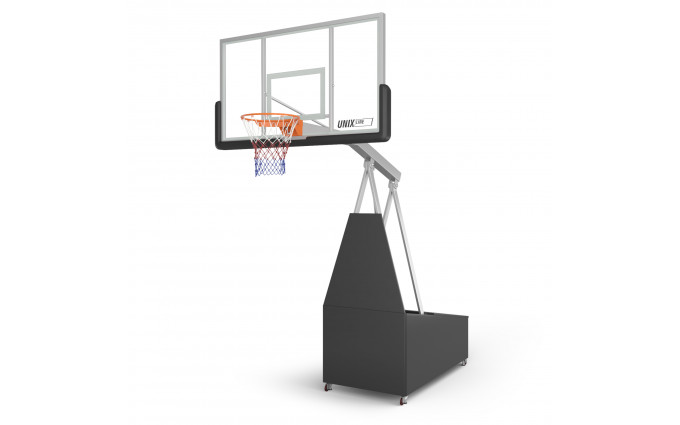 Баскетбольная стойка UNIX Line B-Stand-TG PRO 72"x42" R45 H120-305 см