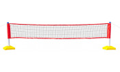 Набор для волейбола, тенниса, бадминтона с регулируемой по высоте сеткой "Prazer 3 в 1" (полный набор аксессуаров)